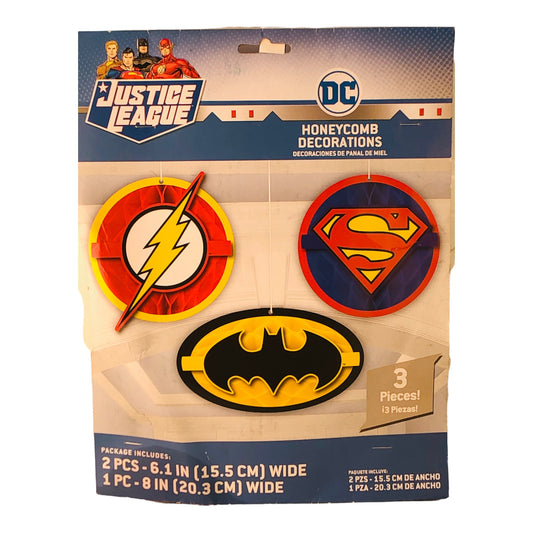 24333 - Justice League Honeycomb Decor - [File 22]