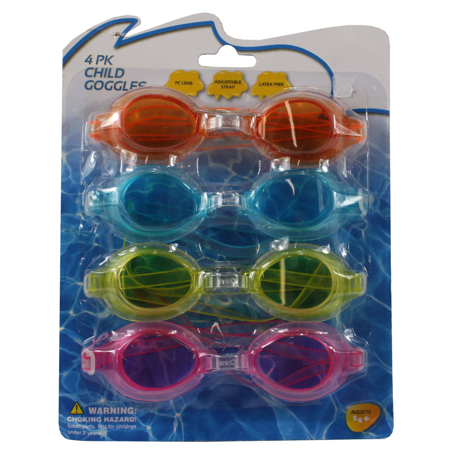 24377 - Set of 2 4 Pack Kid Goggles 7" |TBD|