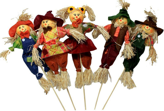 2438 - 16" Scarecrow Pic Assorted - |Pod 2-40|
