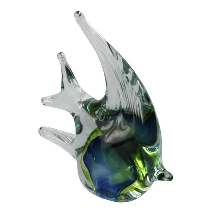 2443 - 6" Lead Crystal Anglerfish - |Z-61|