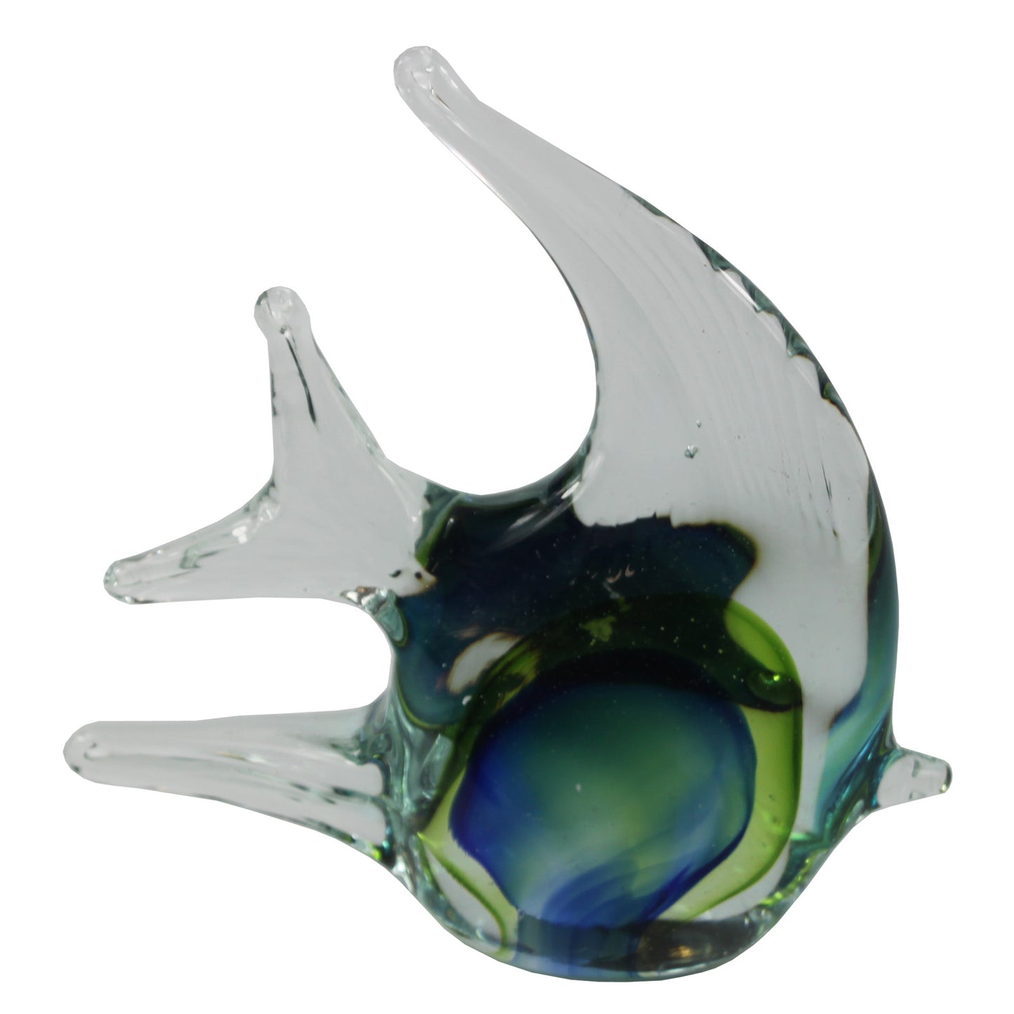 2443 - 6" Lead Crystal Anglerfish - |Z-61|