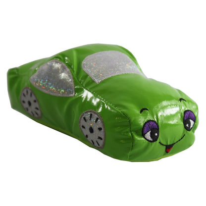 24611 - Set of 4 7.5" Plush Zooming Cars Asst Colors |6-10|