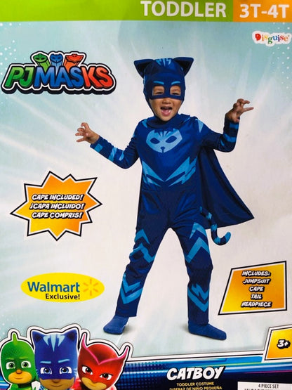 24631 - PJ Mask Catboy Costume for Toddlers (3T-4T) [BHA-9]