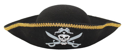 2465 - Adult Pirate Hat Gold Border - |1-Peg|