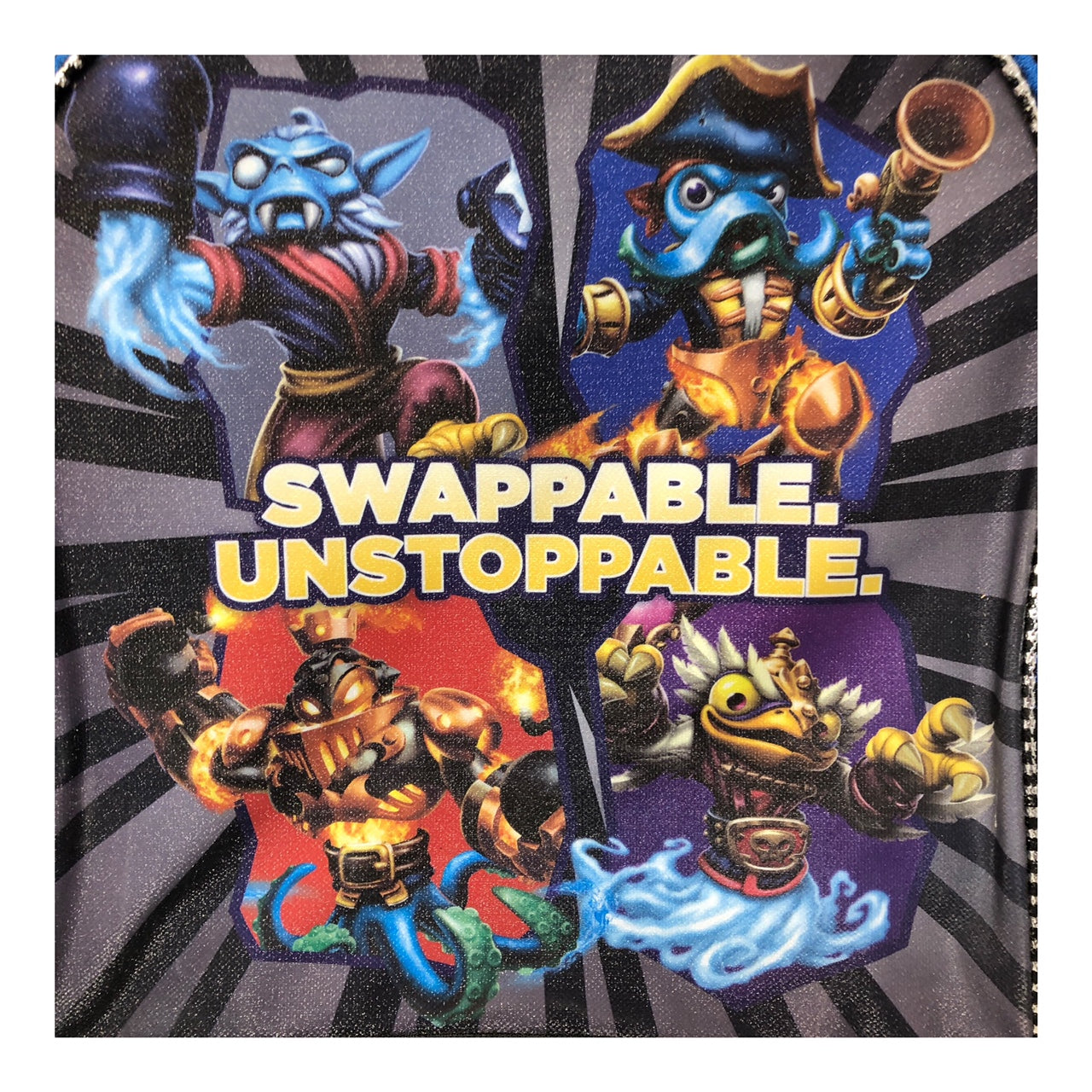 24665 - Official Skylanders Swap Force Action Figure Inspired Durable School Backpack for Kids