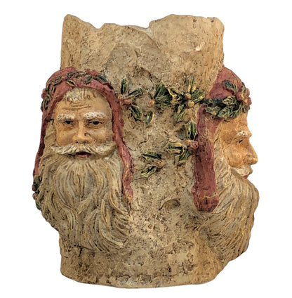 24669 - House of Lloyd Black Forest Santa Candleholder 8" |Pod 1-15|
