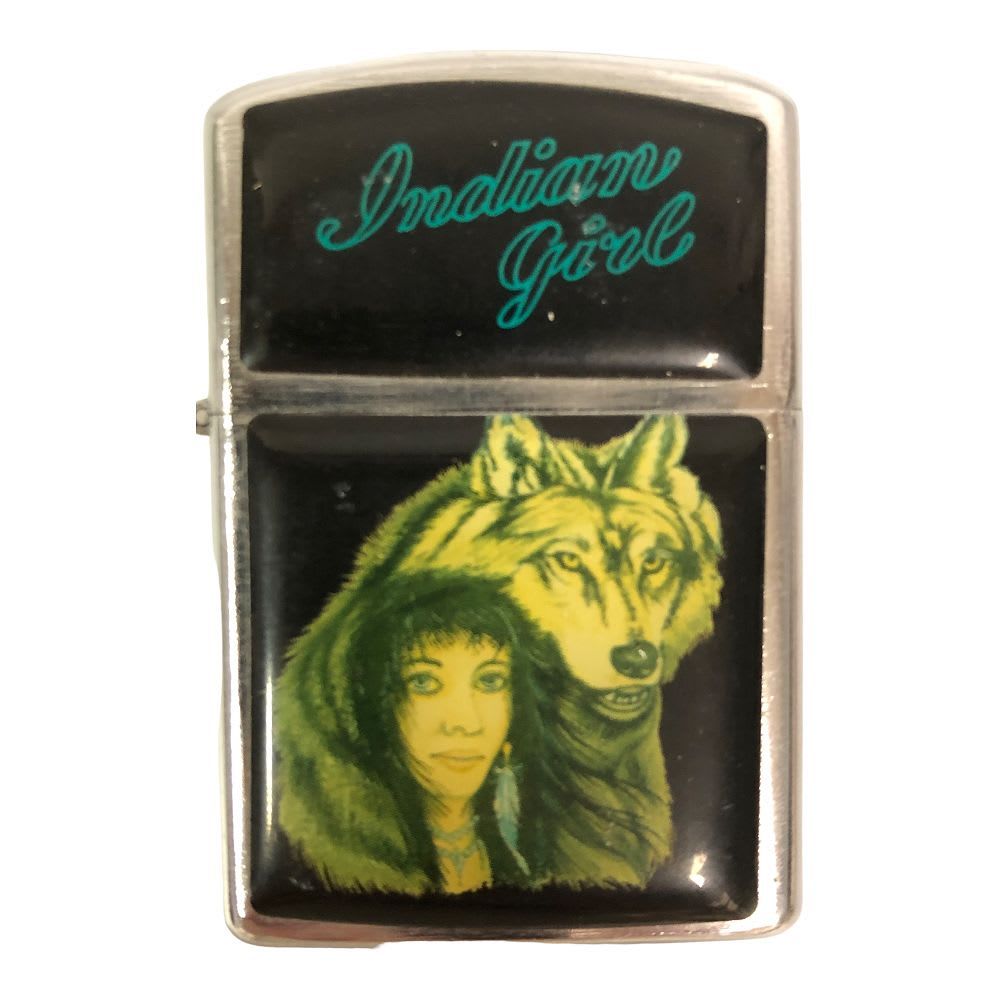 246 - Lighter Indian Girl with Wolf - |17-23|