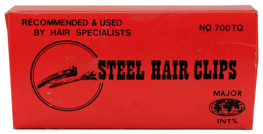 2474 - Major Int'l Steel Hair Clips - |BA-23|