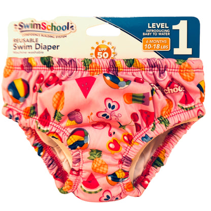 24740 - Reusable Swim Diaper Pink 7" |TBD|