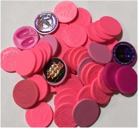 2475 - 10 Asst Hot Pink Slammers - [23-D Down]