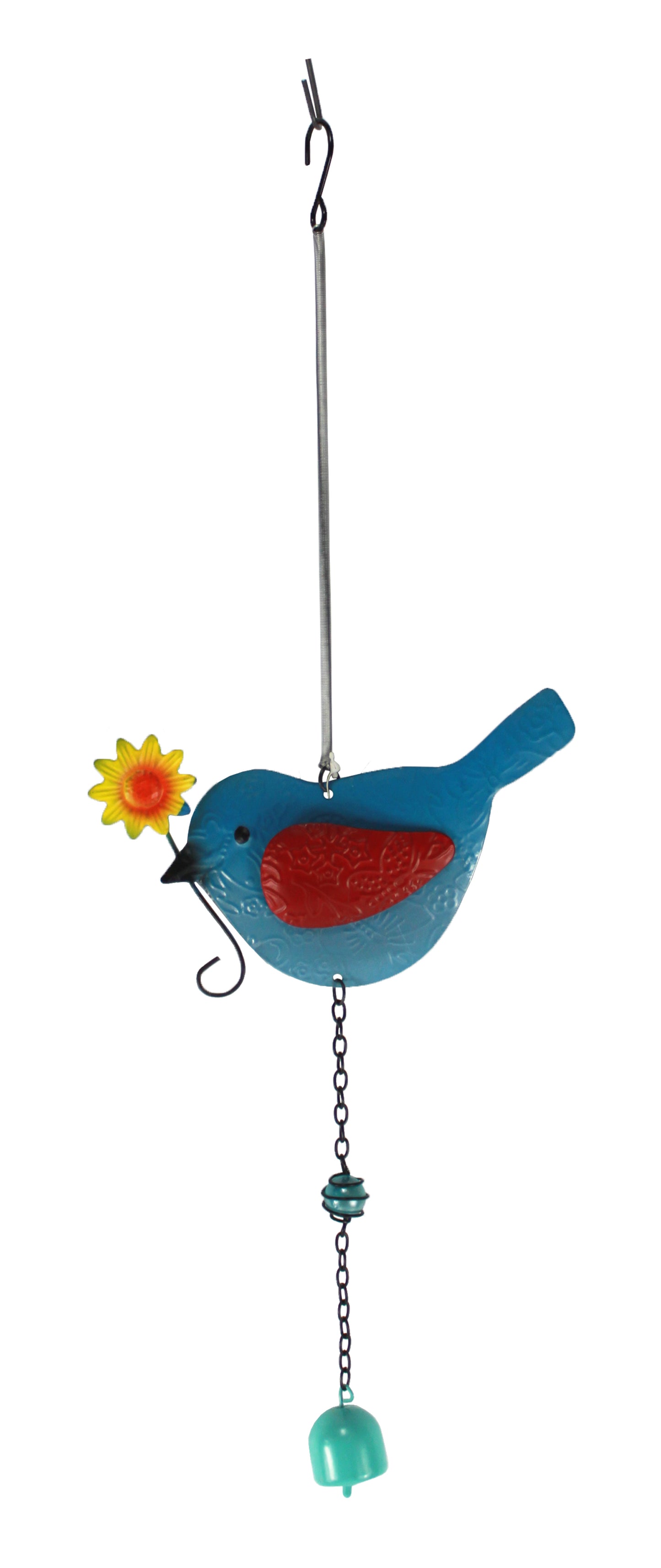 25007 - 15" Metal Blue Bird Windchime |G-7|