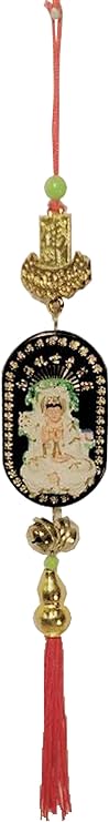 2517 - Quan Yin Charm White Sit - [P9]