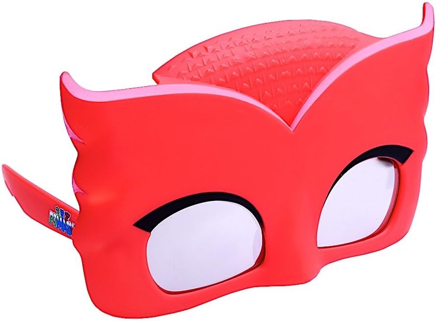 25177 - Playful PJ Masks Owlette Eye Mask for Kids Superhero Costume Play and Safety |Pod 2-27|