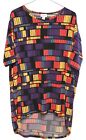 25305 - Stylish Irma XS Purple, Red, and Blue Women's Apparel |BH-HALL|
