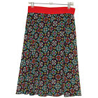 25327 - Stylish Women's Red Lola Skirt in Size M with Elegant Waist Design (Apparel) |BH-HALL|