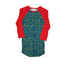 25331 - Stylish XXS Teal with Yellow and Red Accents Clothing |BH-HALL|