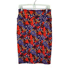 25340 - Women's Stylish Cassie M Blue Orange Paisley Pattern Apparel |BH-HALL|