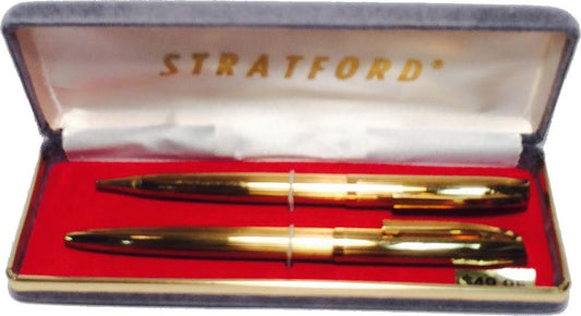 2562 - Stratford Gold Pen Set - |S-11 Garage & Pod 3-34|