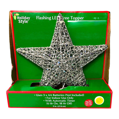 25786 - Flashing LED 11" Tree Topper |Pod 2-46|