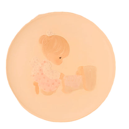 2588 - Precious Moments The Hand That Rocks The Future Plate with Box and Certificate of Authenticity |H-49|