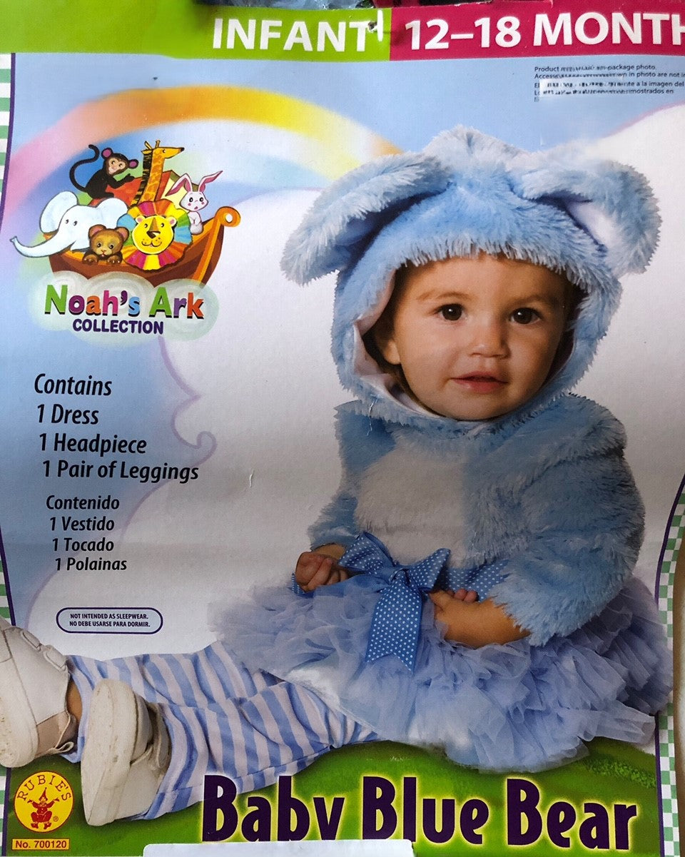 25928 - Baby Blue Bear 12-18 Months Plush Costume |BHA-14|
