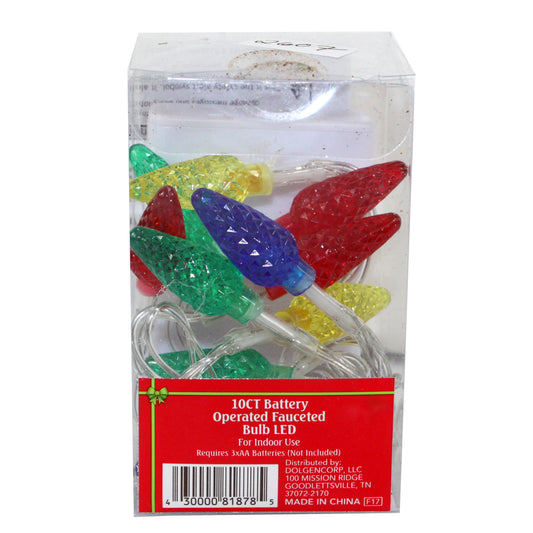 2607 - 10 ct Battery Lights - |G-43|