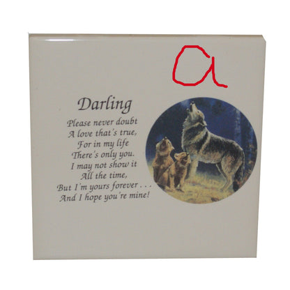 26330 - 4" Darling Ceramic Tile - |7-32|