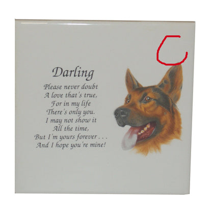 26330 - 4" Darling Ceramic Tile - |7-32|