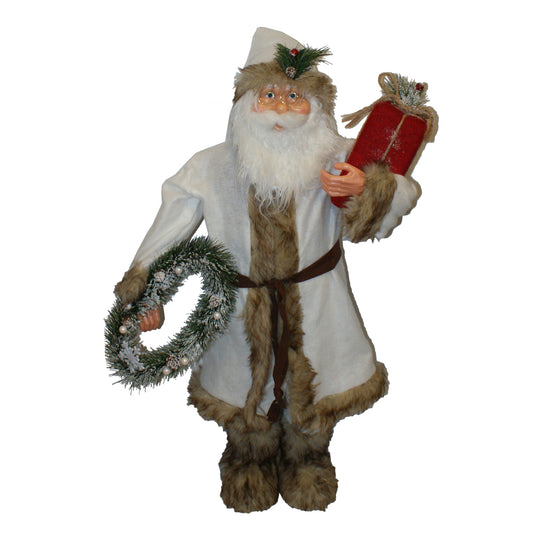 26336 - 36" Santa Door Greeter with wreath and present |Pod 2-38|
