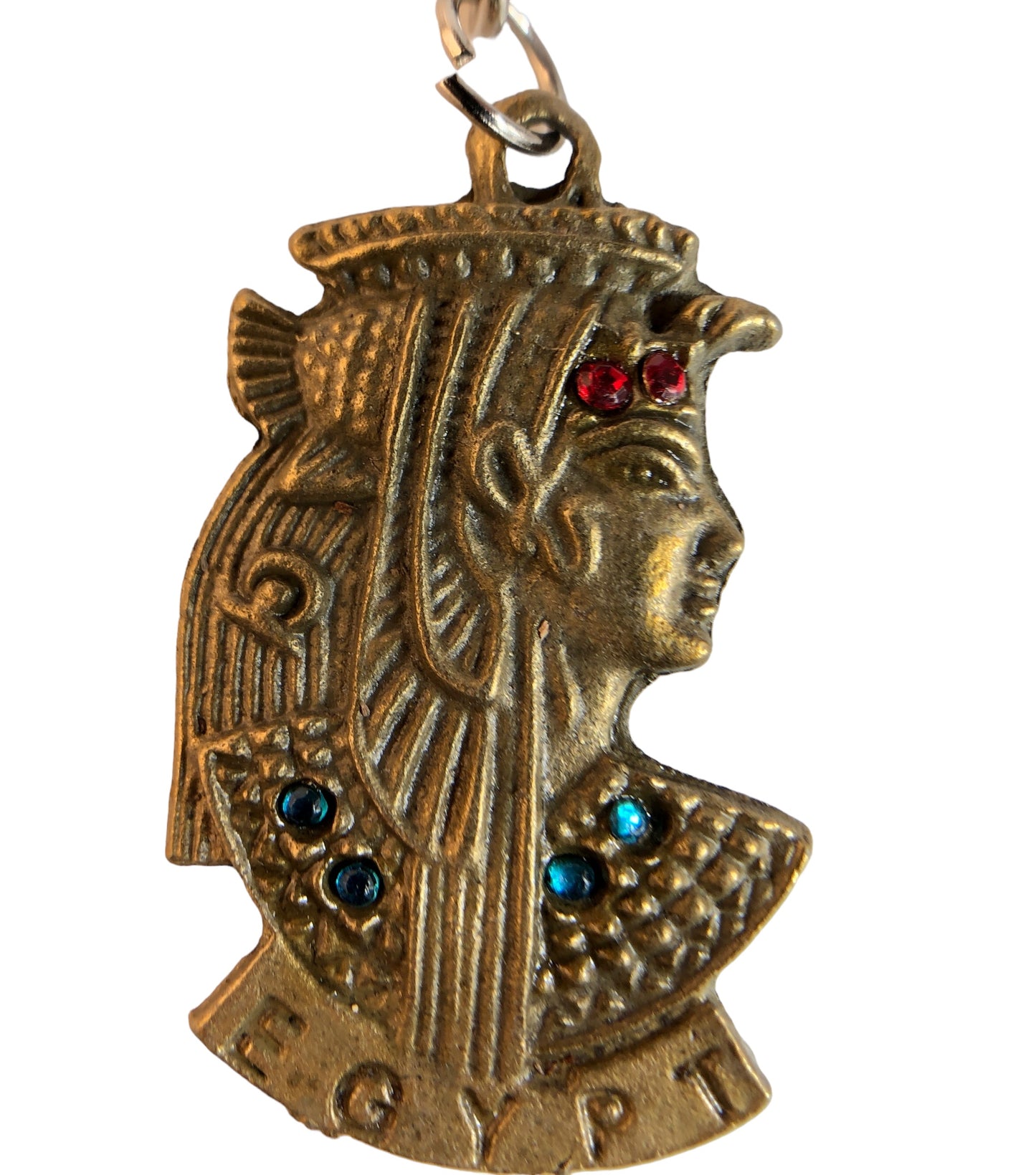 26467 - Keychain Brass Cleopatra Bought In Egypt |DVD-37|