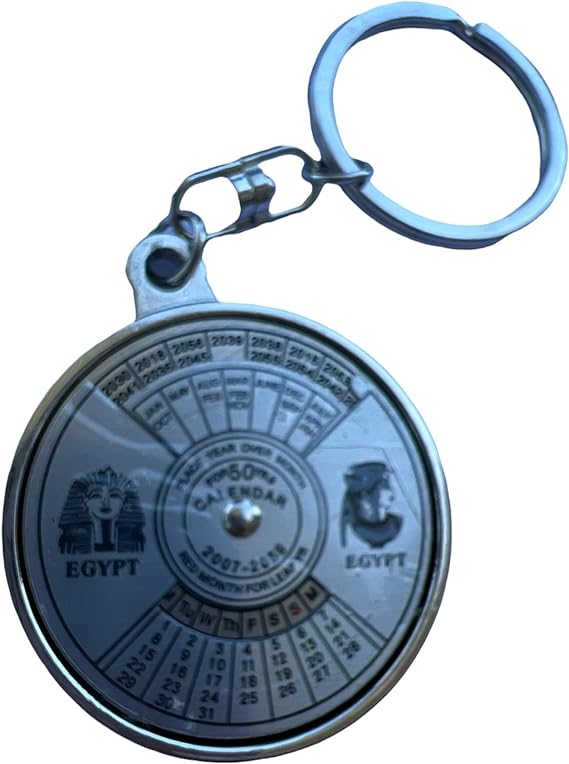 26482 - Compass Keychain Variations - [Clear-176]