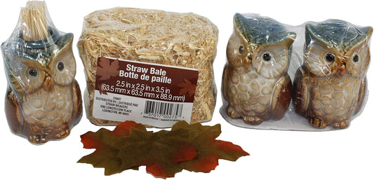 2657 - S&P & Toothpick Set - Blue Owl - |9-3|