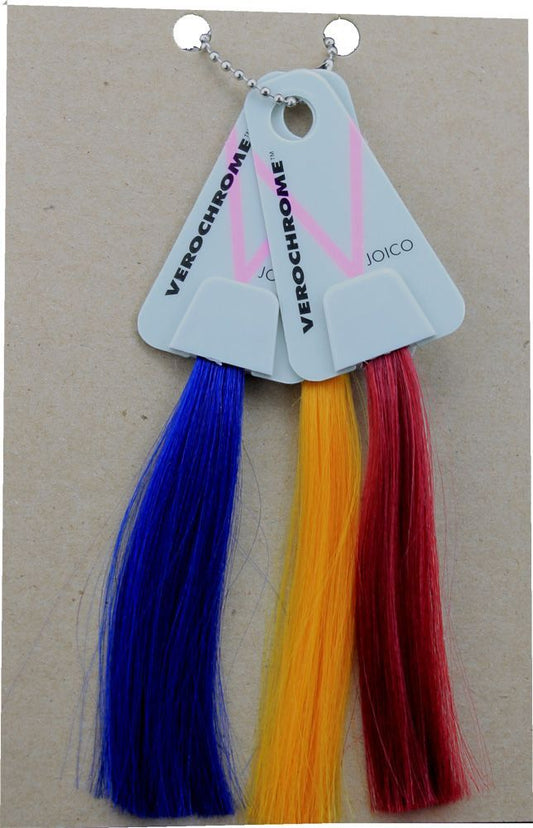265 - Hair Color Sample Yellow, Red, Bllue - |BA-18|