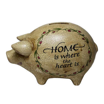 2661 - 6" Eggshell Piggy Bank - Home - |Z-A|