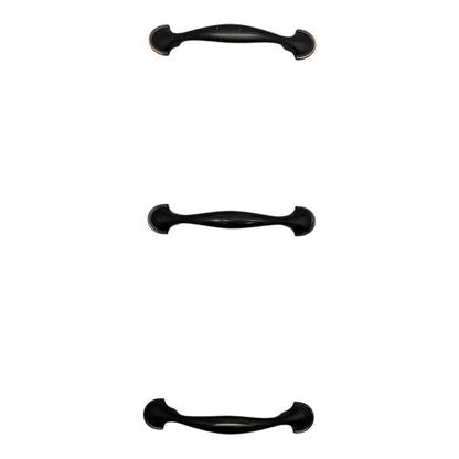 26914 - Set of 3 - 3" Half Round Foot Pull P39955H-VBR-C |5-10|
