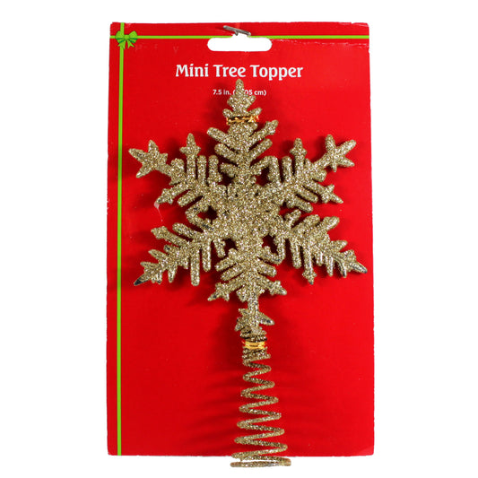 2692 - Gold Snowflake Tree Topper Glit - |Pod 2-42|