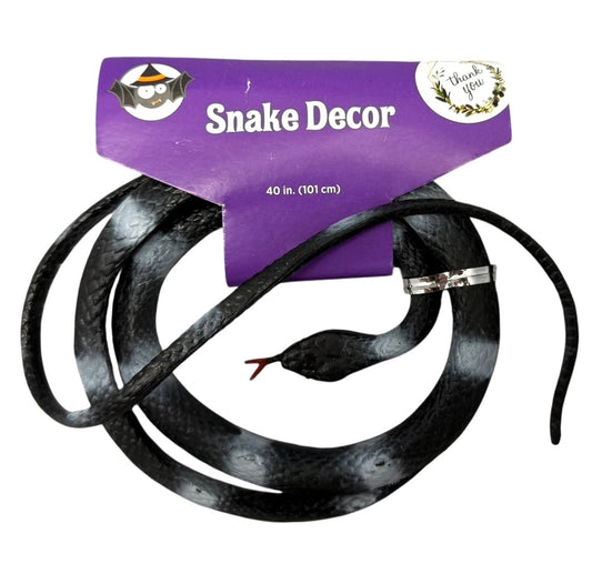 26980 - 1  count Assorted Color Snake Decor 40" |5-15|