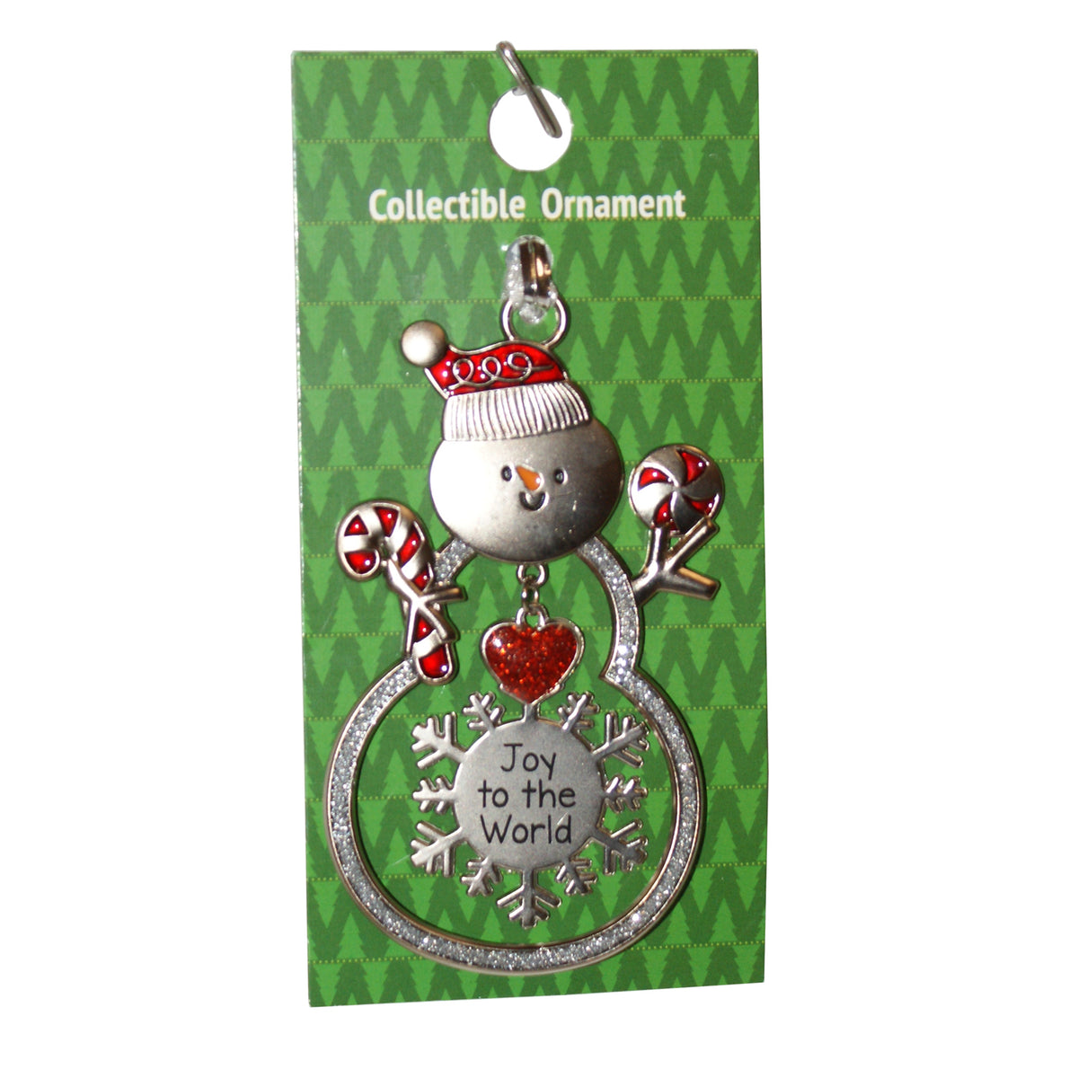 27018 - Joy To The World Snowman Ornament - |Pod 2-70|