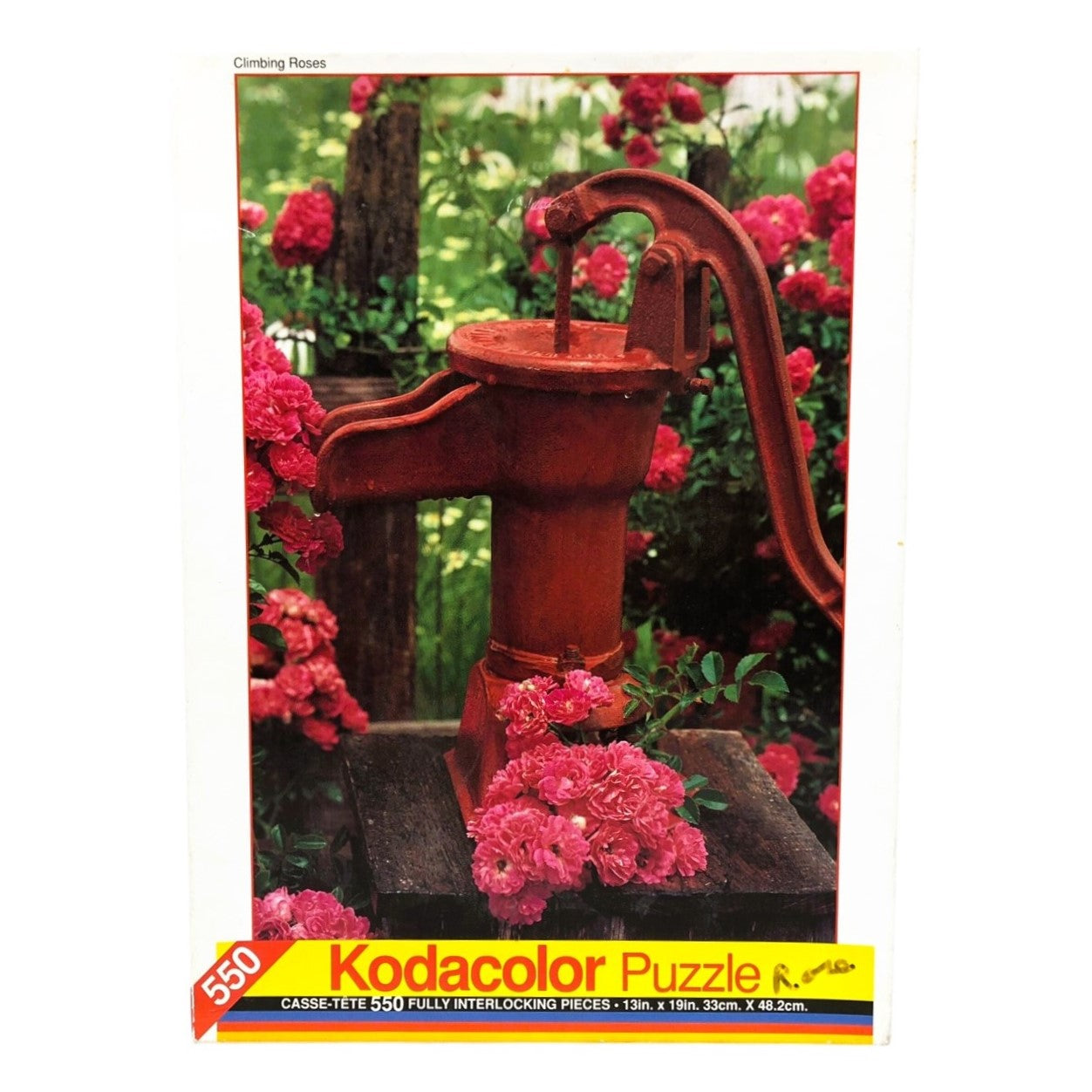 2710 - Kodacolor Climbing Roses Puzzle Used |GR-19|