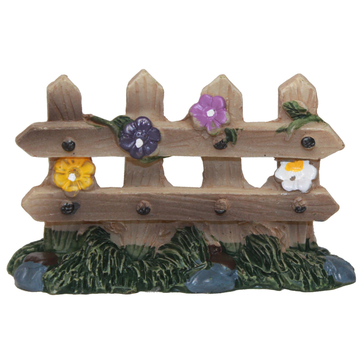 2714 - 3.5" Color Fence - Flowers (Garden Decor) |1-29|