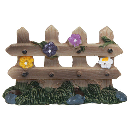 2714 - 3.5" Color Fence - Flowers (Garden Decor) |1-29|