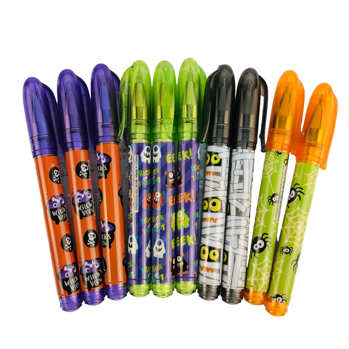 27158 - 10 ct Mini Halloween Pens - |BS-25|