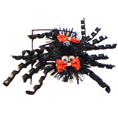 4201 - Fuzzy Spider Barrette - |7-8|