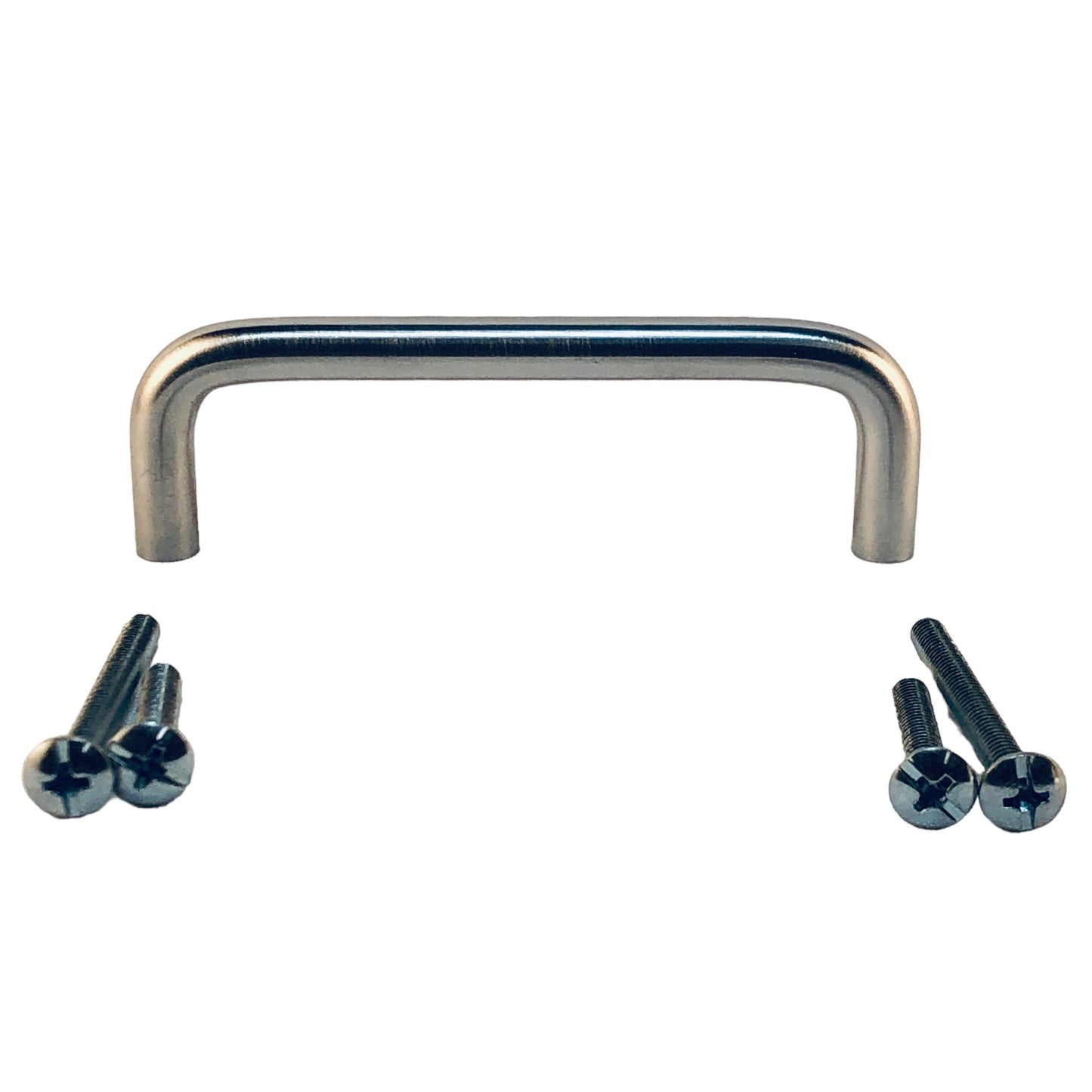 26912 -Set of Two 3" Duncan Pull Silver Satin Nickel P604DBC-SC-C5 |5-6|