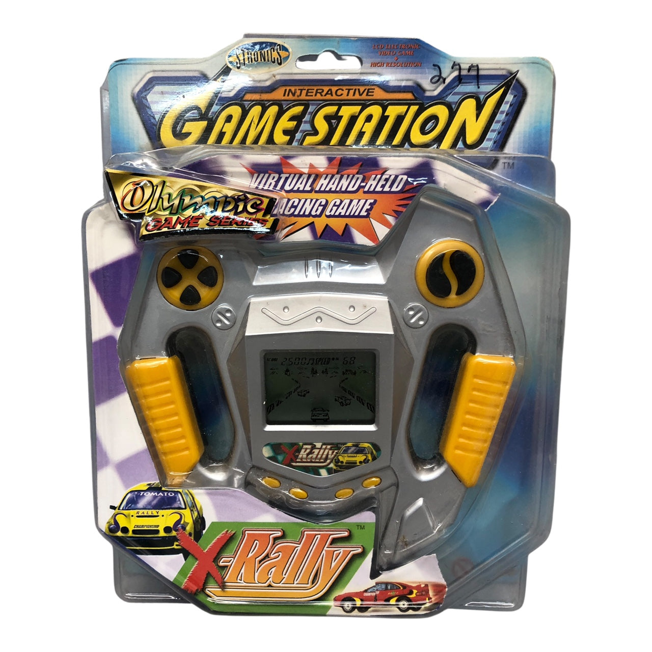 277 - X-Rally Hand Held Racing Game |R-32|