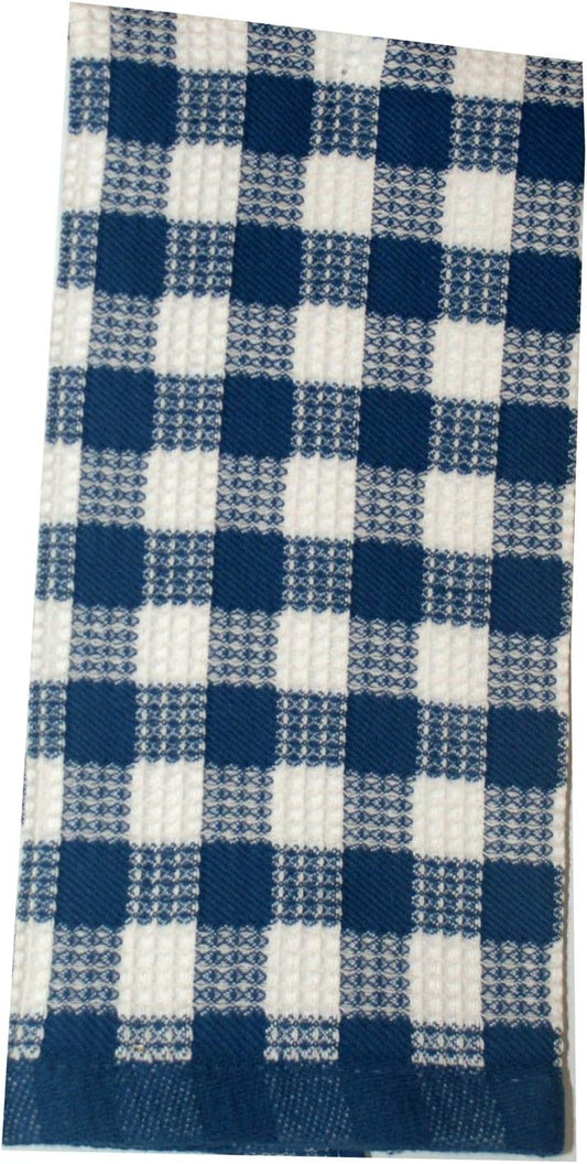27935 - Blue & White Gingham Towel - [Pod 2-9]