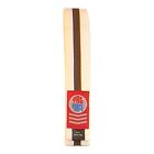 27973 - White Belt Brown Stripe Sz 1-Store :   OCAT