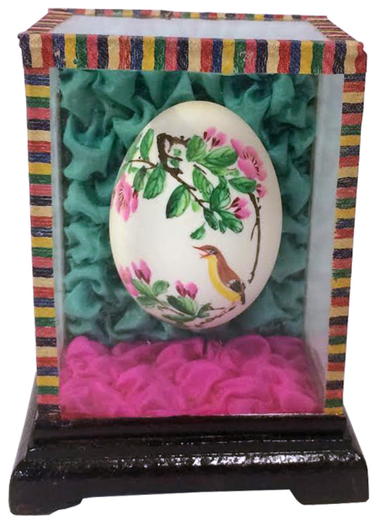2804 - 4" Egg In Case - Yellow Bird #1 - |17-18|