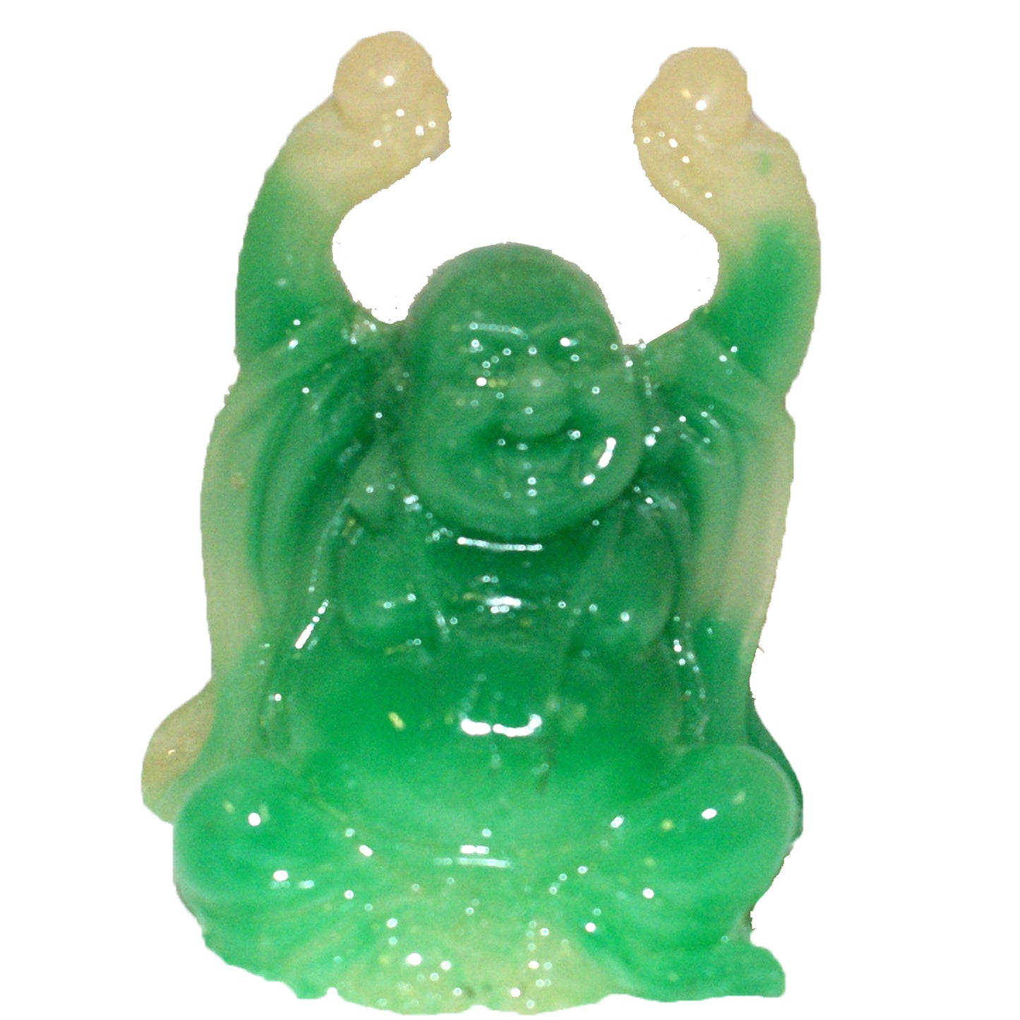 2813 - 2.5" Green Buddha Sit Balls Up - |X-28|