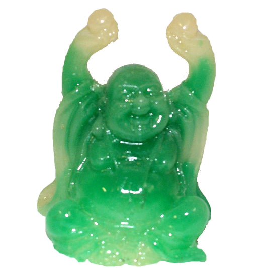 2813 - 2.5" Green Buddha Sit Balls Up - |X-28|
